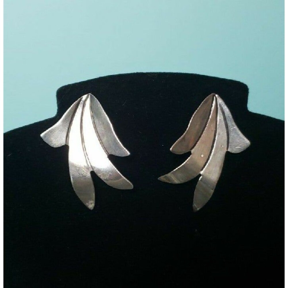 Sterling handmade post earrings